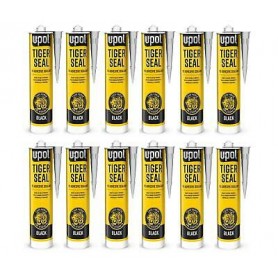Tiger Seal™ Polyurethane Sealant & Adhesive - Black  QTY 12